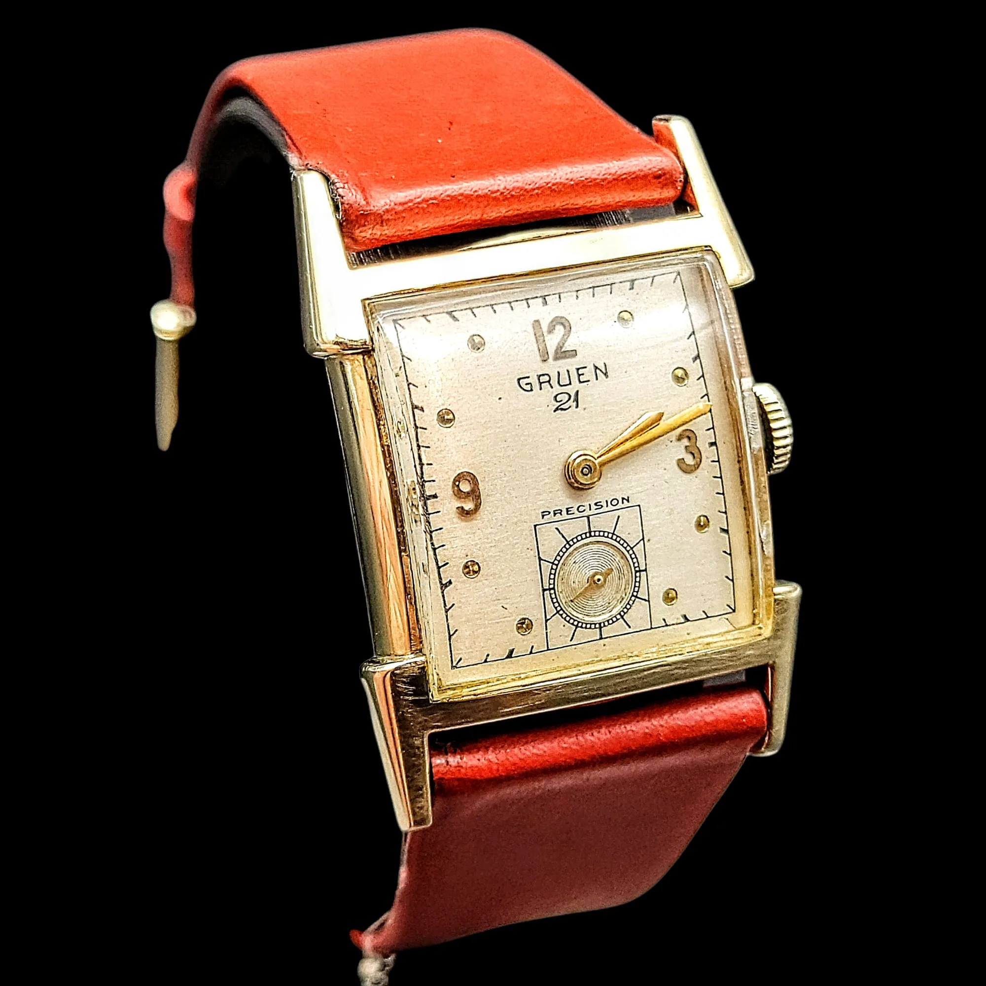 1950 GRUEN 21 Jewels Precision Watch Veri-Thin Cal. 335