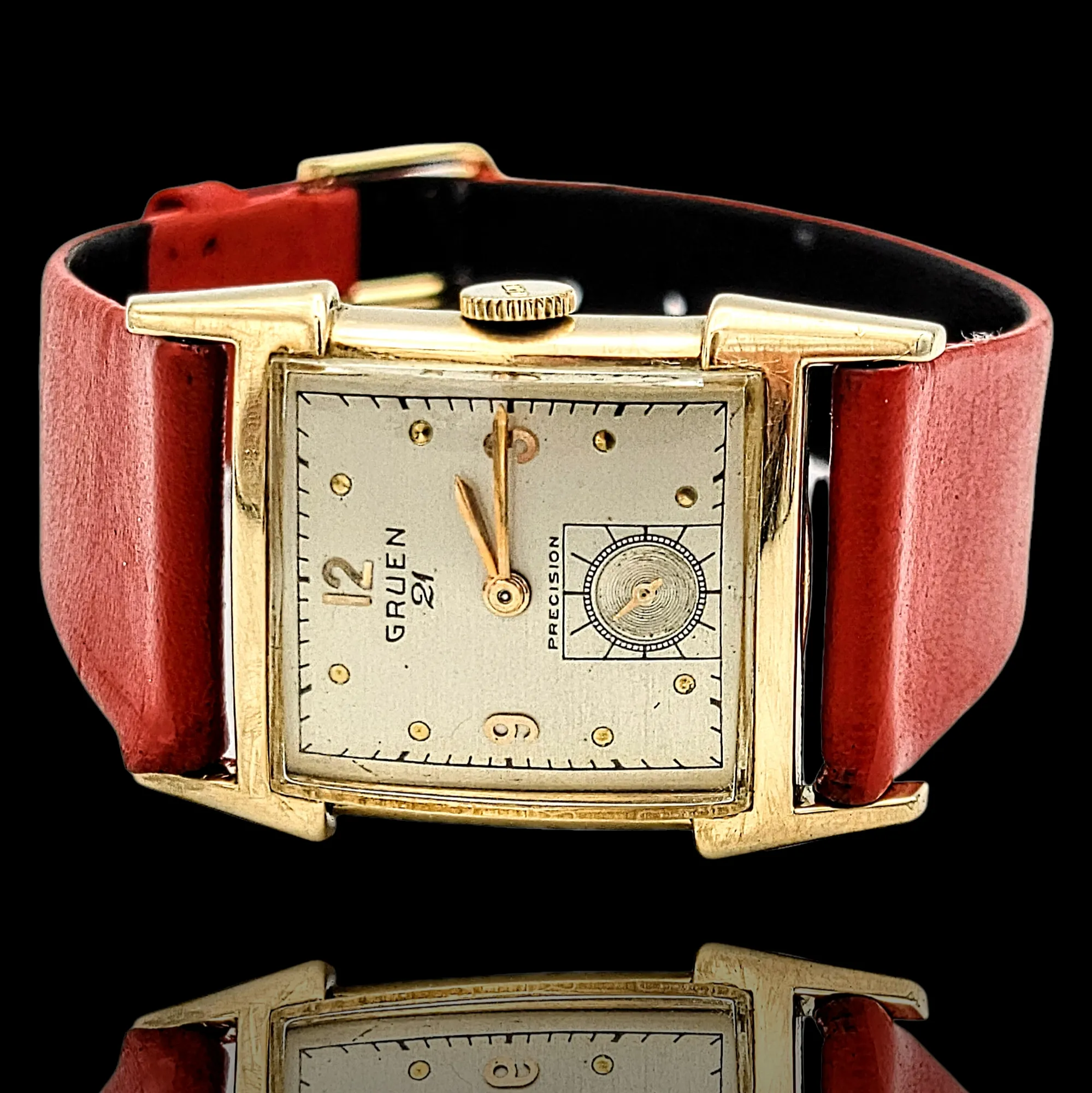 1950 GRUEN 21 Jewels Precision Watch Veri-Thin Cal. 335
