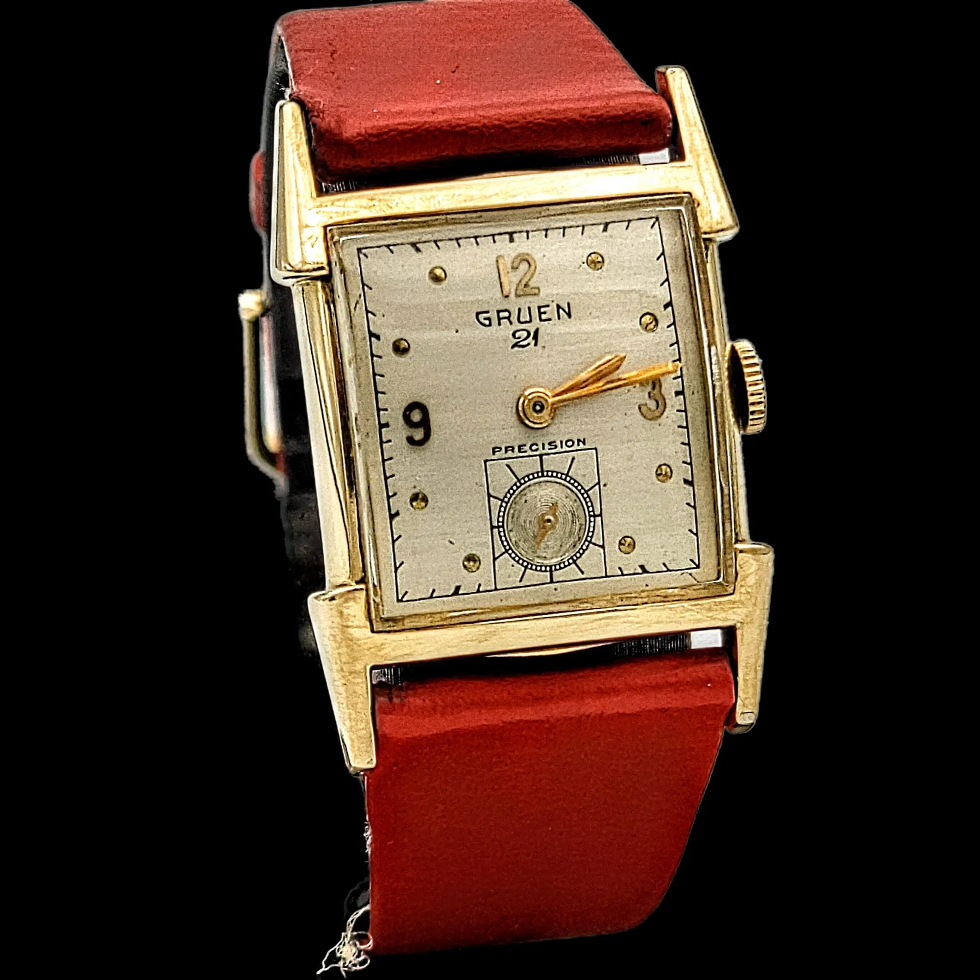 1950 GRUEN 21 Jewels Precision Watch Veri-Thin Cal. 335