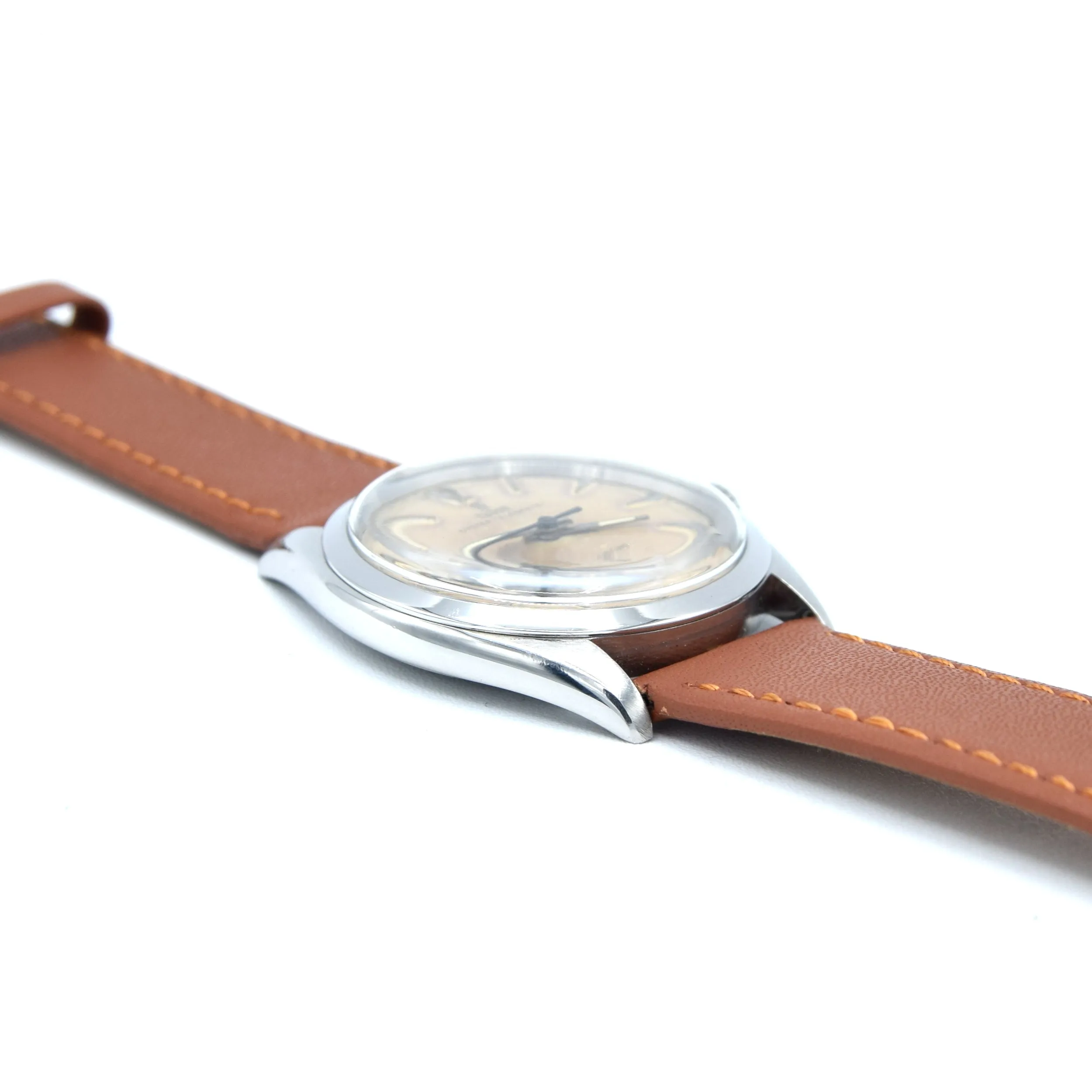 1957 Tudor Oyster 'Elegante' Wristwatch Model 7960 with rare patina Dial in Stainless Steel   Box