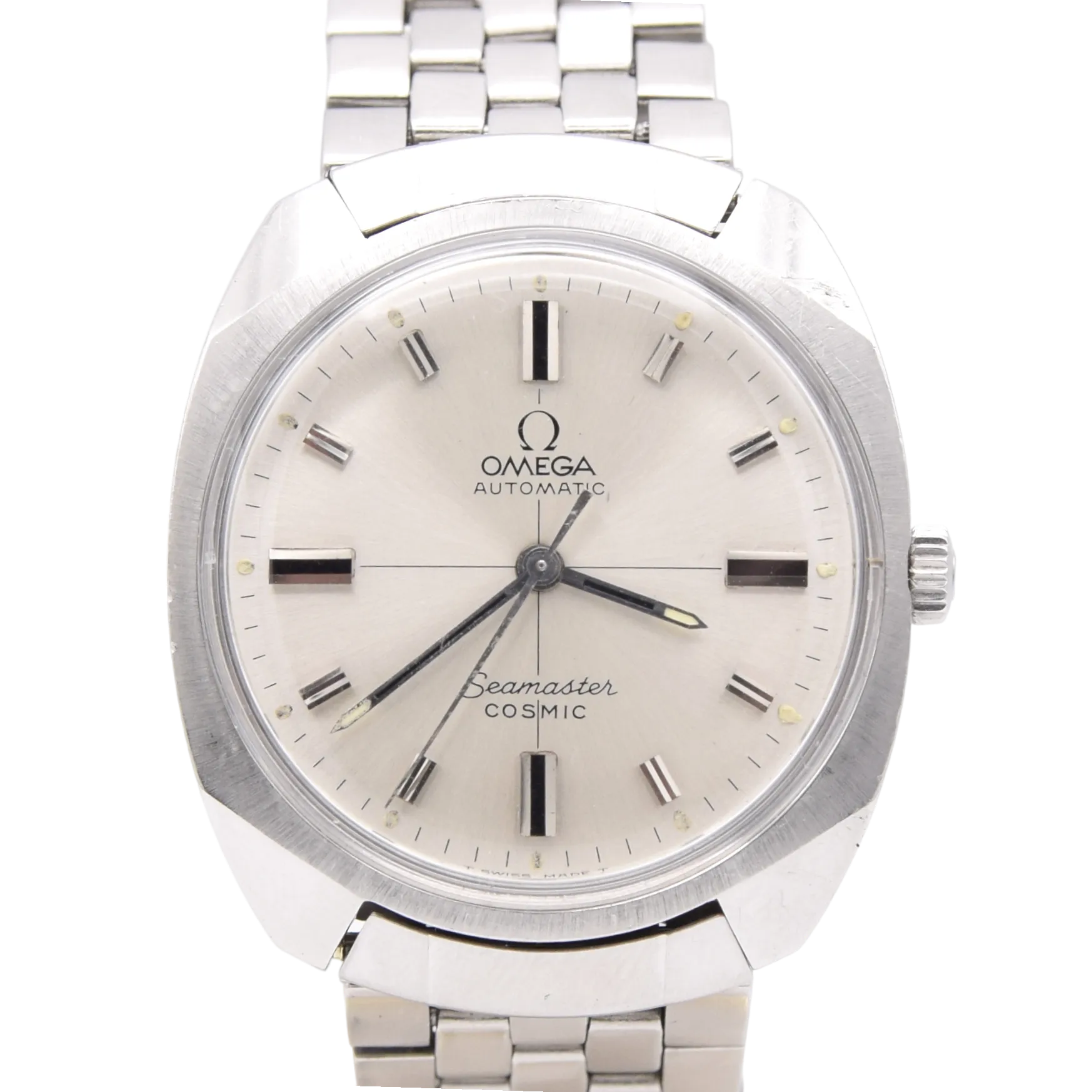 1967 Omega Seamaster Automatic Cosmic Model 165.022 in Stainless Steel Monocoque Case on bricklink Bracelet