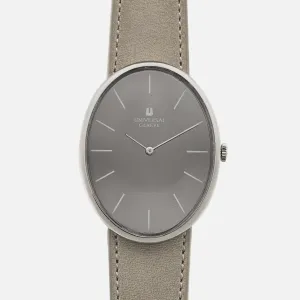 1970s Universal Genève Dress Watch In Stainless Steel