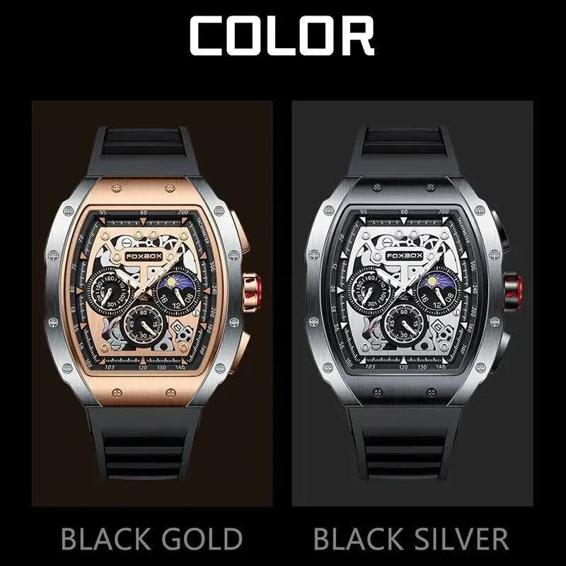 2025 Luxury Sports Watch for Men | Waterproof Military Quartz Chronograph ⌚