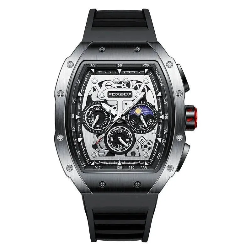 2025 Luxury Sports Watch for Men | Waterproof Military Quartz Chronograph ⌚