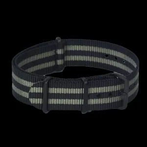 20mm PVD "Bond" NATO Watch Military Watch with Black Buckles