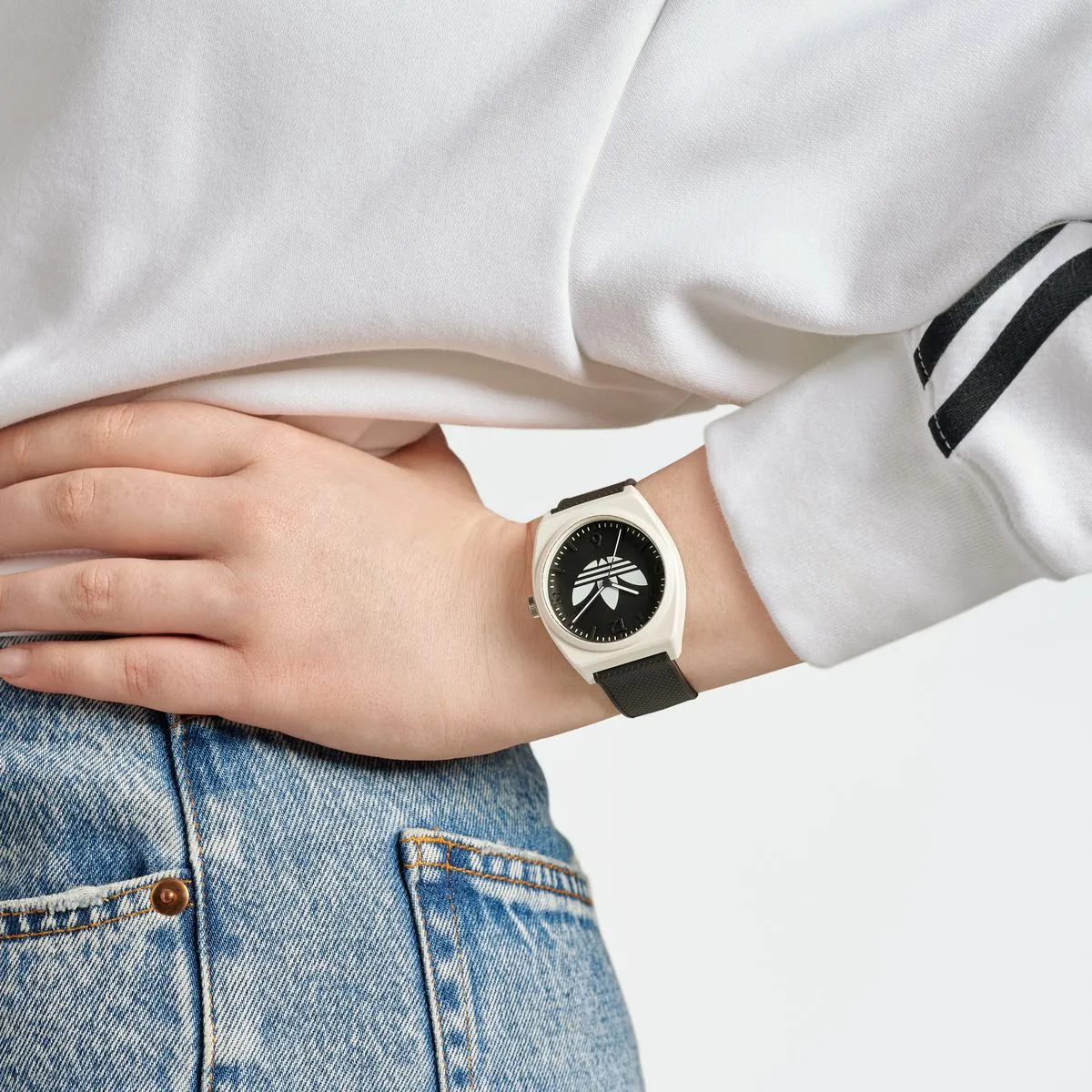 Adidas Originals Black Dial Unisex Analog Watch - AOST23550