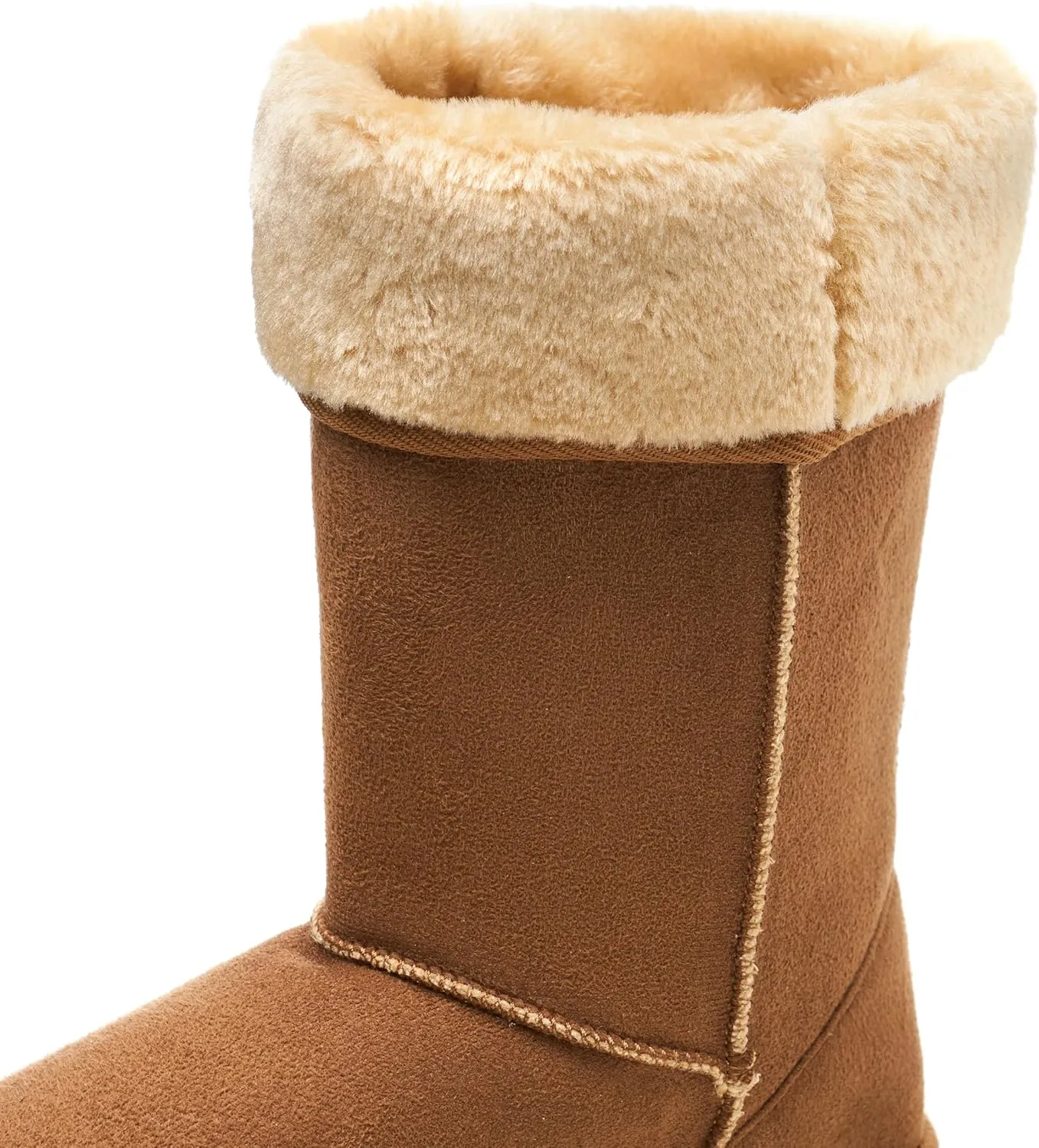 Alpine Swiss Womens 11 Tall Mid Calf Winter Boots Faux Shearling Aussie Classic