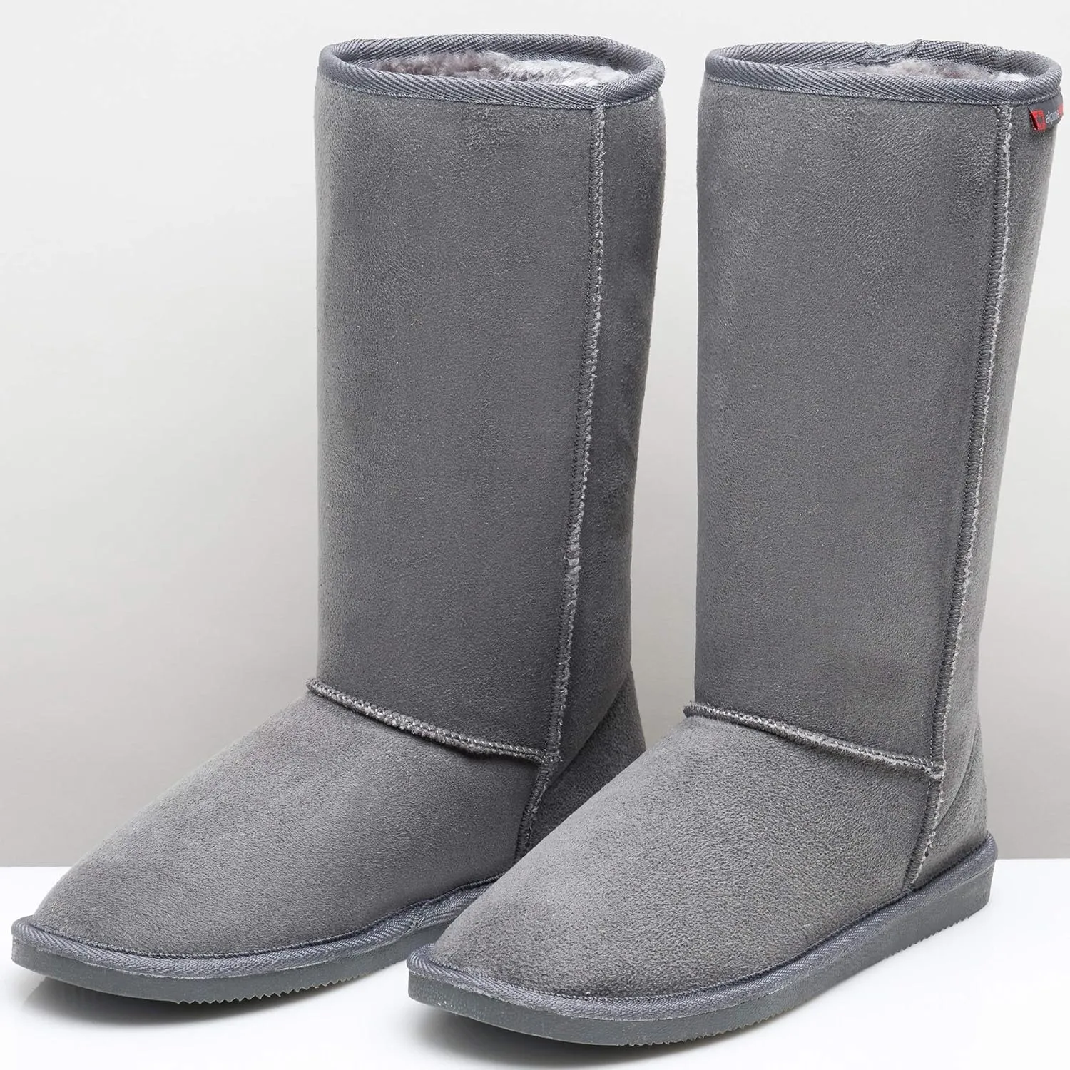 Alpine Swiss Womens 11 Tall Mid Calf Winter Boots Faux Shearling Aussie Classic