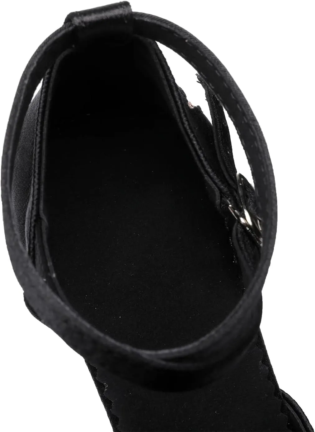 AOQUNFS Women's Latin Dance Shoes Colsed Toe Ballroom Modern Salsa Practice Dance Shoes