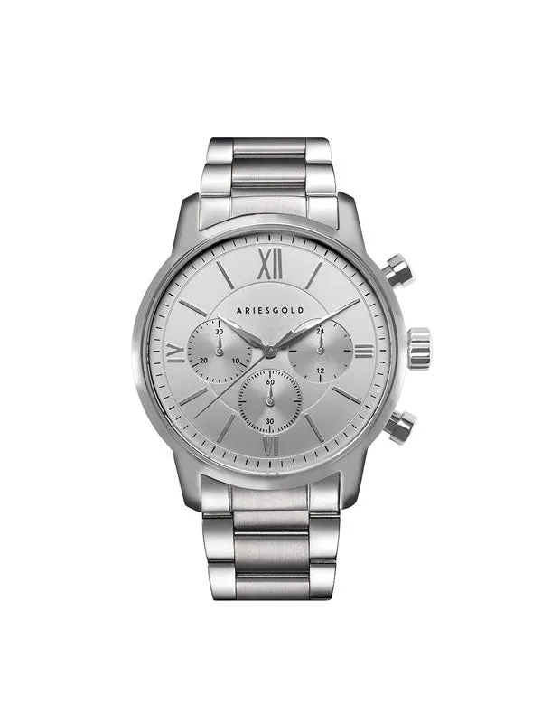 Aries Gold Eternal Silver Stainless Steel G 1027 S-S Watch