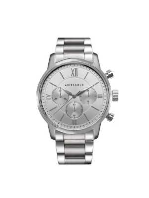 Aries Gold Eternal Silver Stainless Steel G 1027 S-S Watch