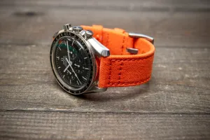 Army premium canvas watch strap, canvas watch band. Handmade in Finland - 20 mm, 22 mm.