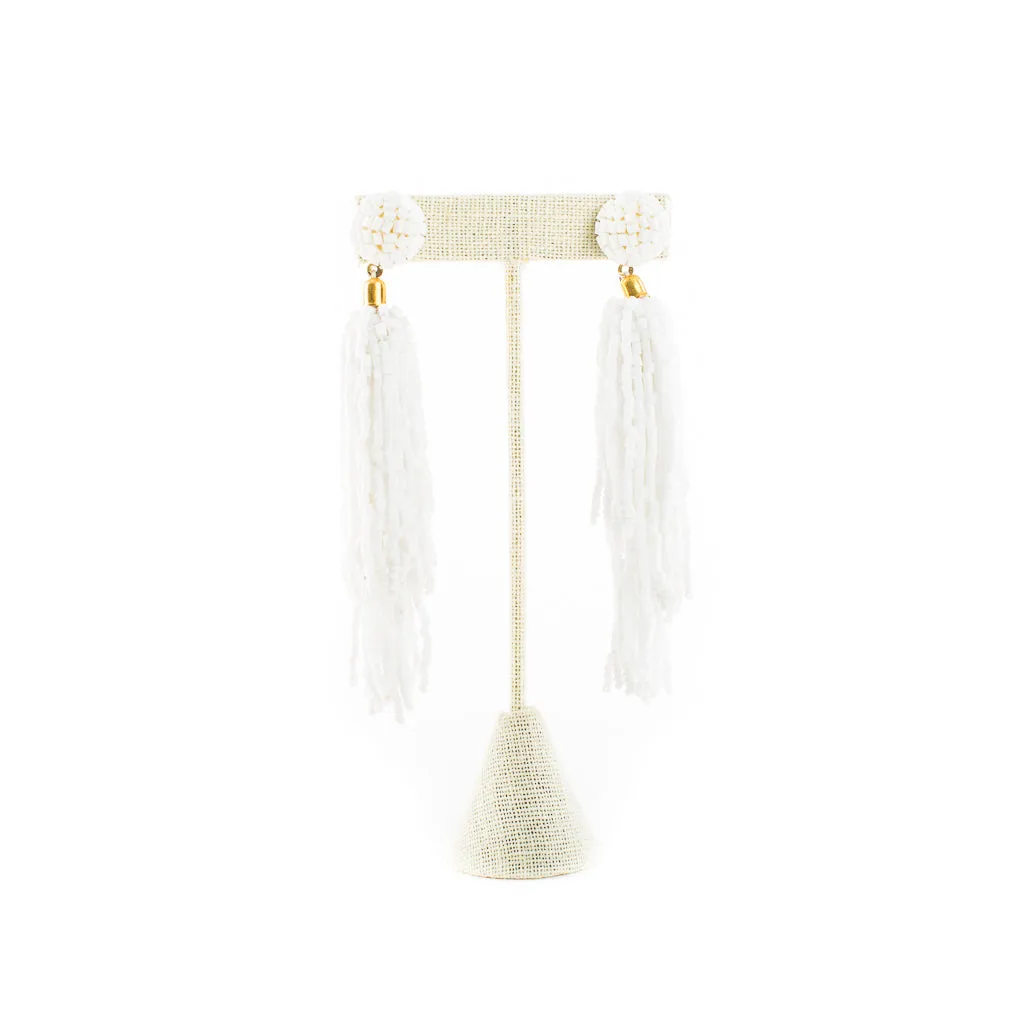 Beaded Shower Earring