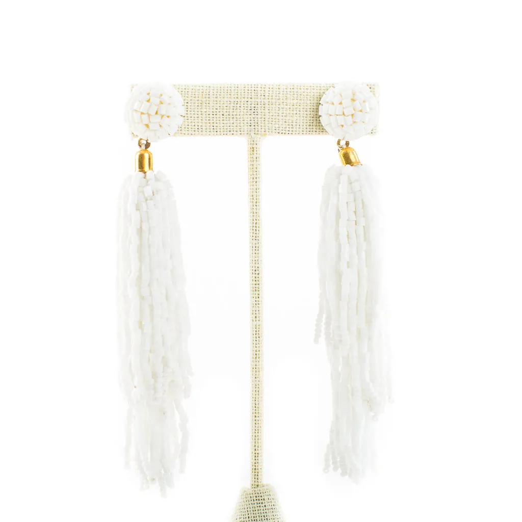 Beaded Shower Earring
