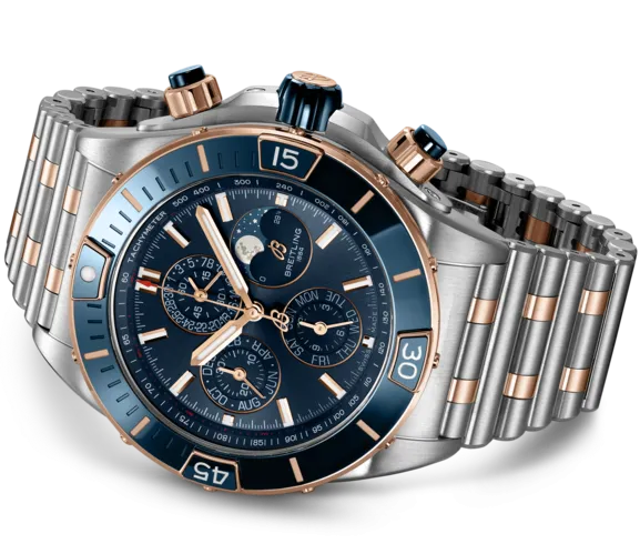 BRT Watch Super ChronoMT Four Year Calendar Steel & Gold