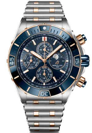BRT Watch Super ChronoMT Four Year Calendar Steel & Gold