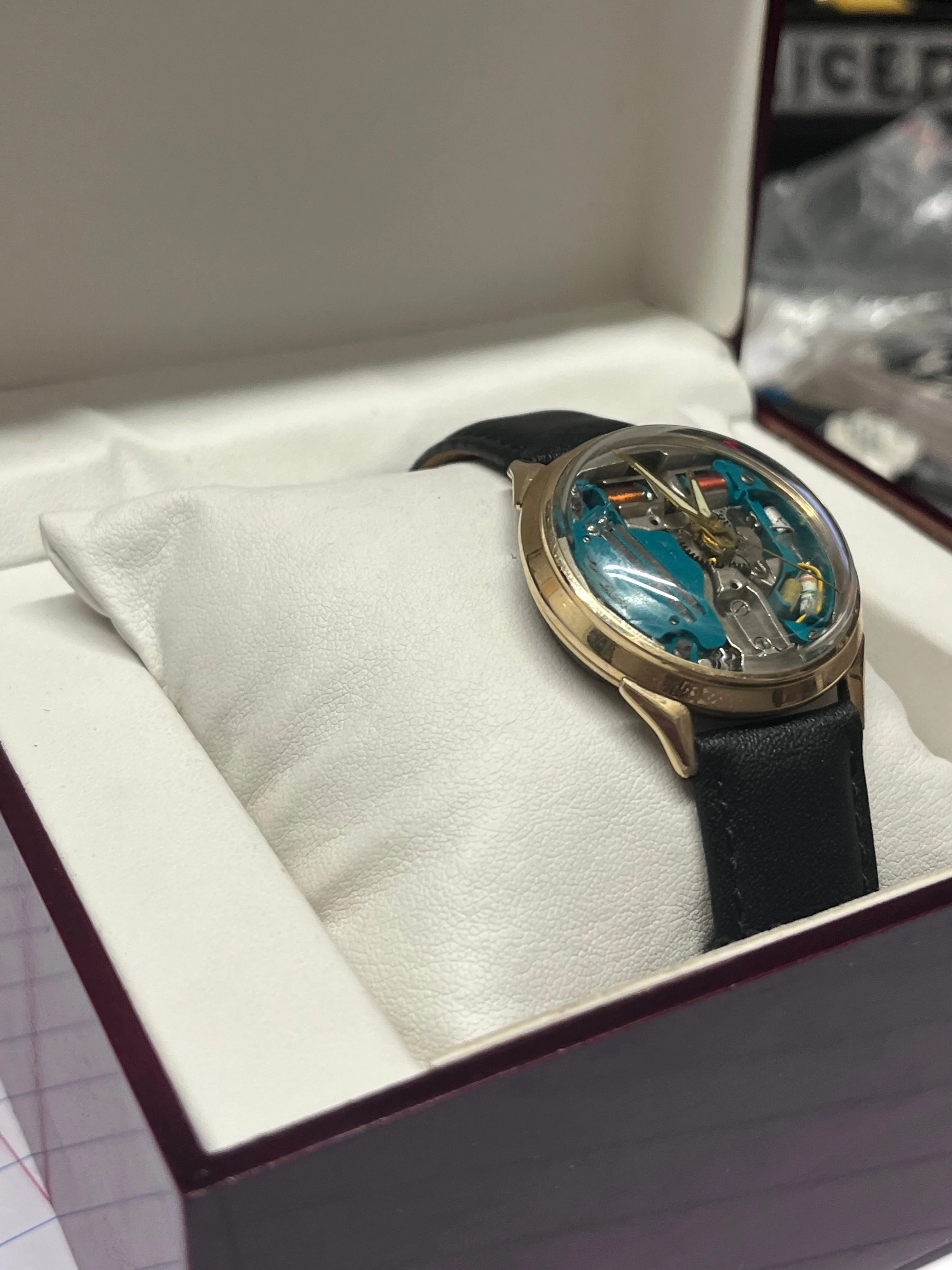BULOVA Green Futuristic SS Men's Wristwatch Beautiful Design - $5K APR w/ COA!!!