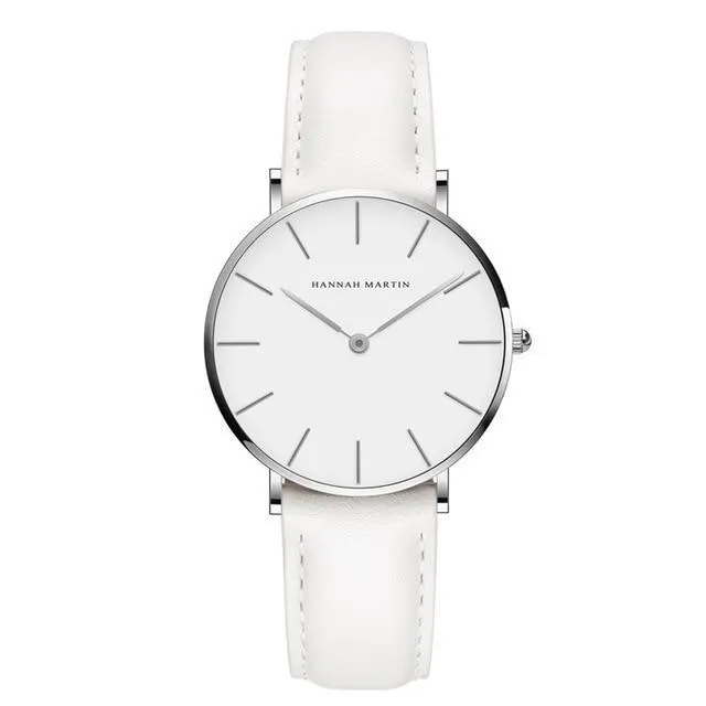 Casual Retro Leather Strap Waterproof Watch For Women