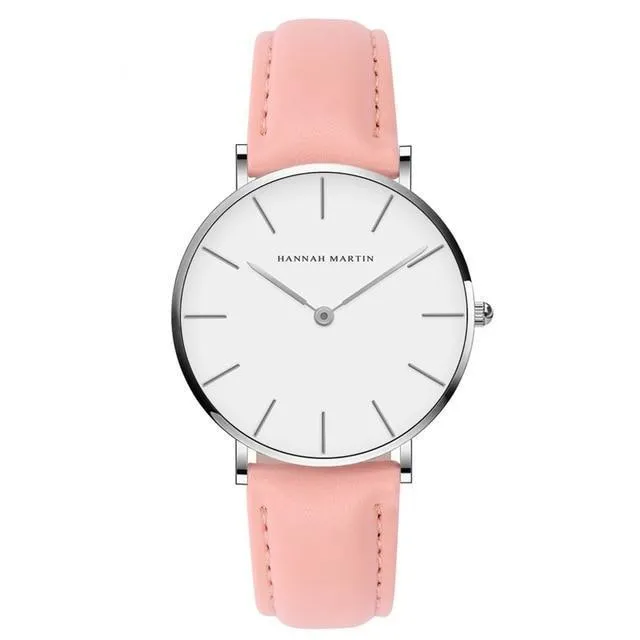 Casual Retro Leather Strap Waterproof Watch For Women