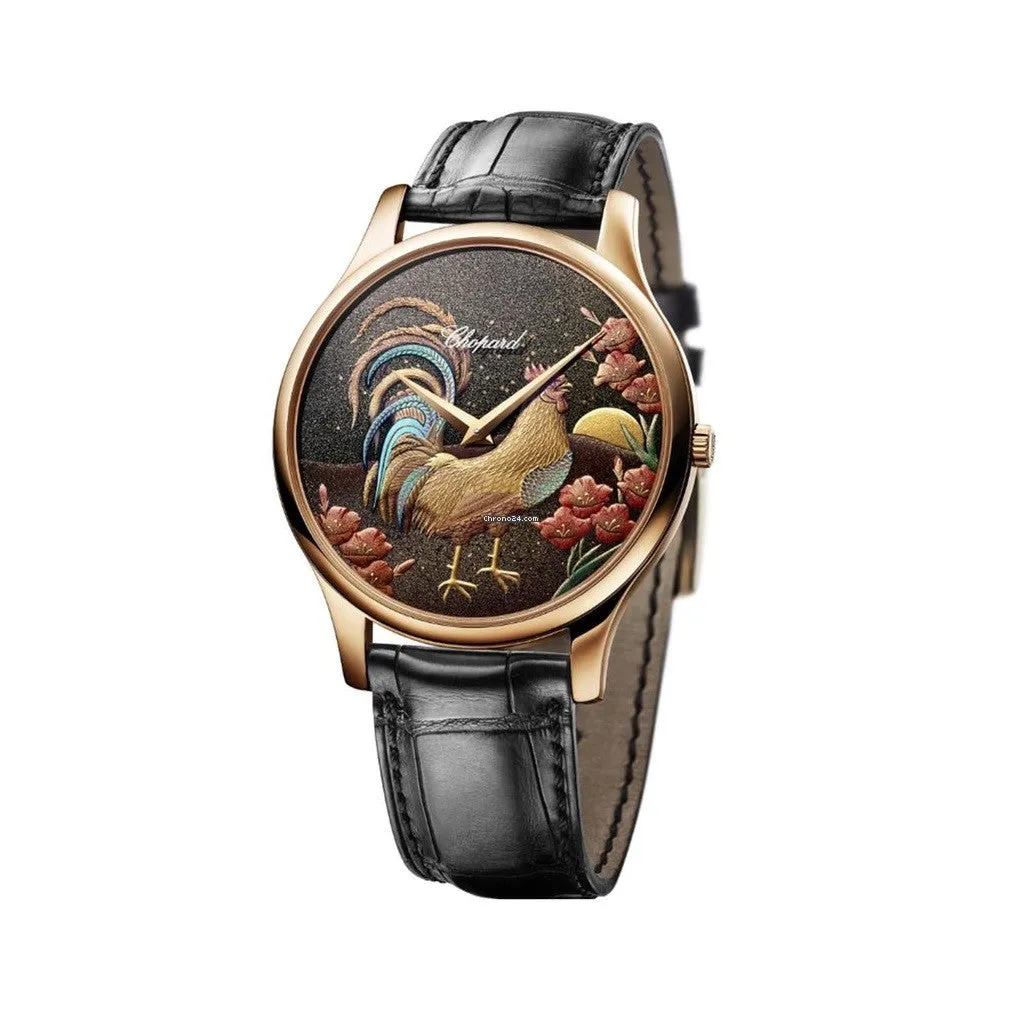 CHOPARD L.U.C Xp Urushi 18-carat Rose Gold Mens Watch 161902-5064