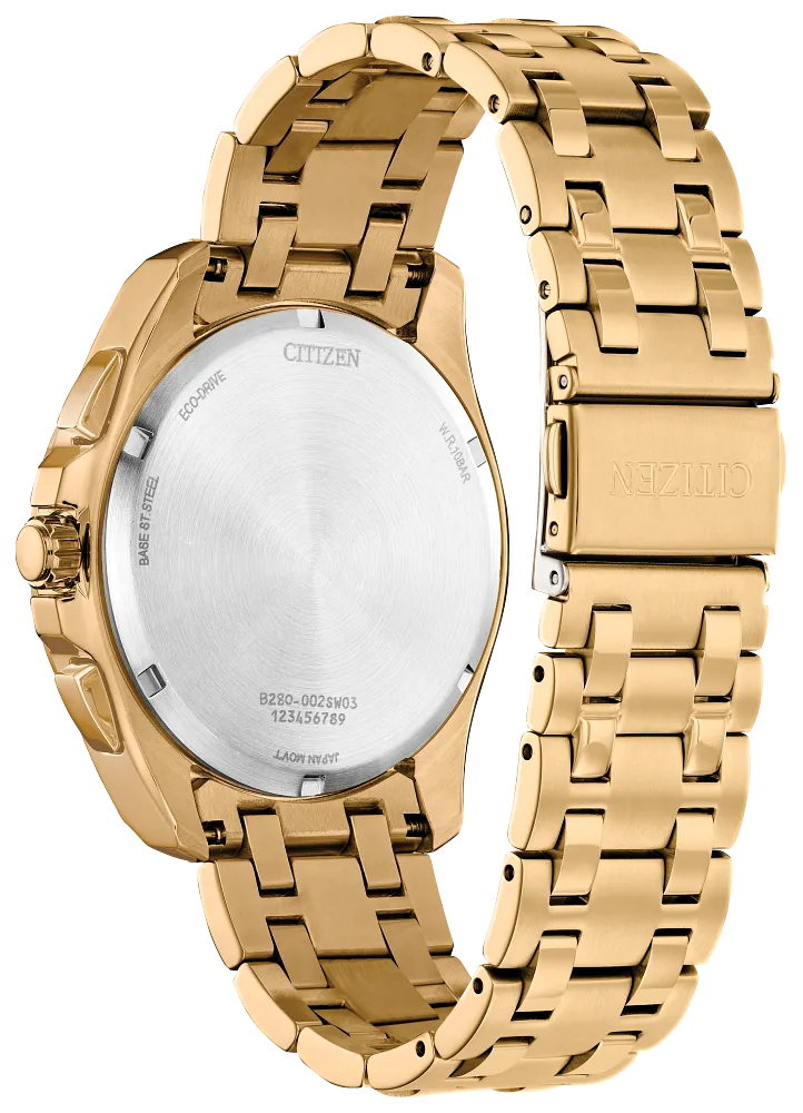 Citizen CA4512-50E Men ECO WR100 SS Bracelet Men Watch