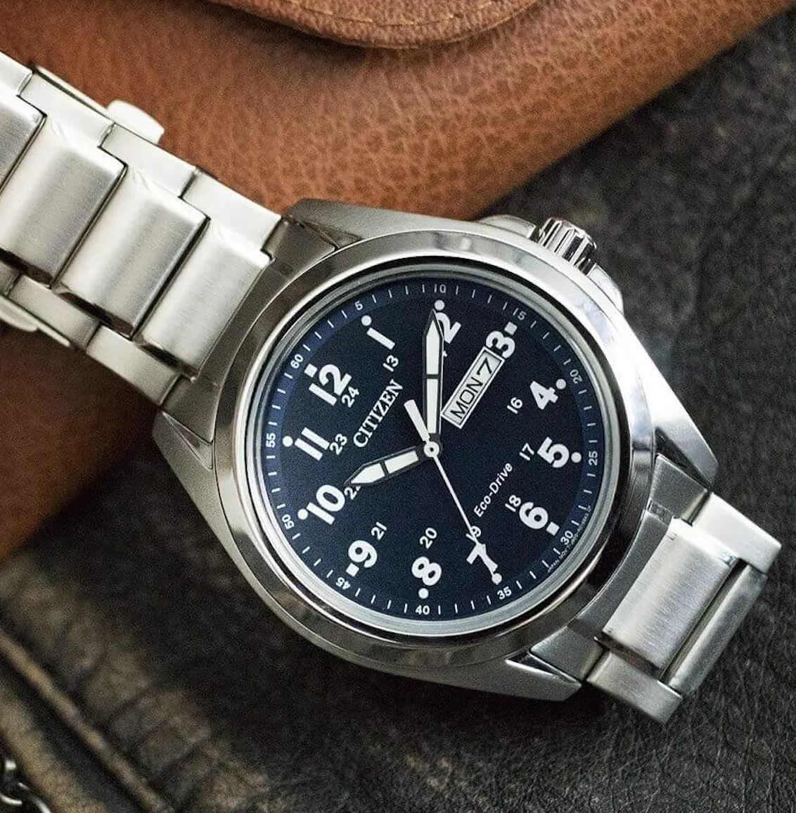 Citizen Eco-Drive Mens Blue Dial Sport Watch