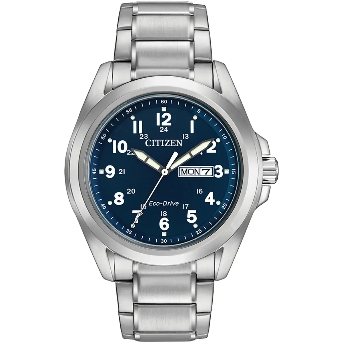Citizen Eco-Drive Mens Blue Dial Sport Watch