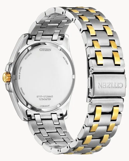 Citizen Peyten Silver-Tone Dial Stainless Steel Bracelet Watch BM7534-59A