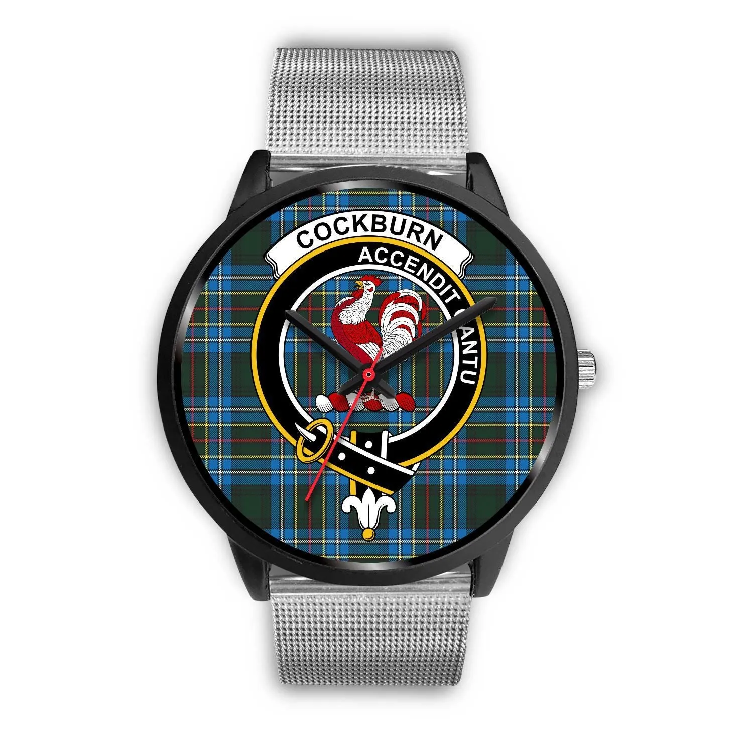 Cockburn Modern Clan Badge Tartan Black Watch