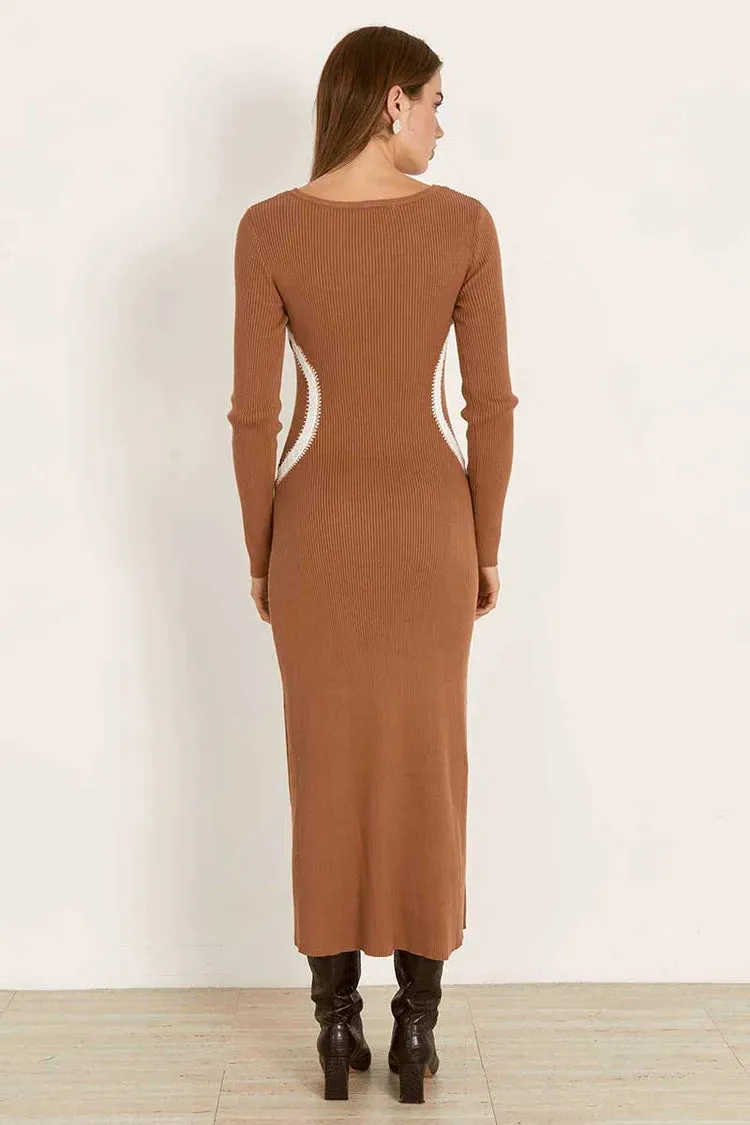 Connect Midi Dress Chai