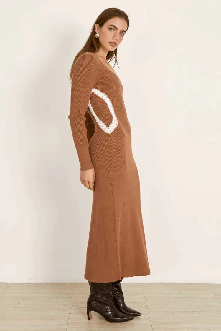 Connect Midi Dress Chai