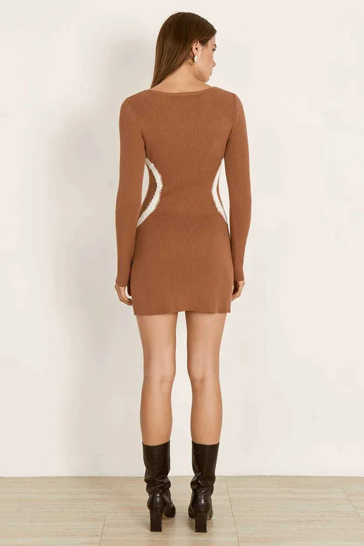 Connect Mini Dress Chai