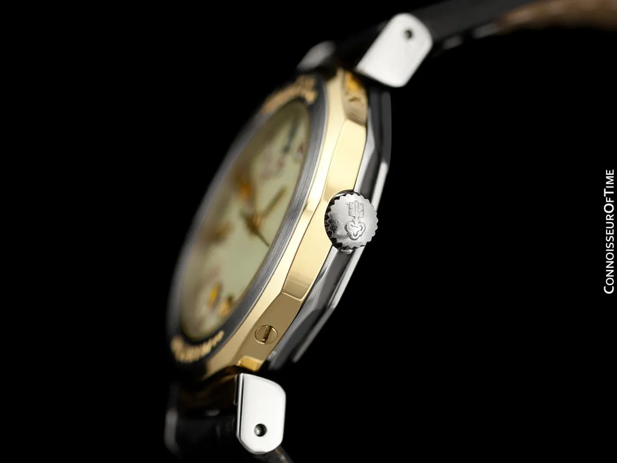 Corum Admiral's Cup Ladies Nautical Watch - Solid 18K Gold & Stainless Steel