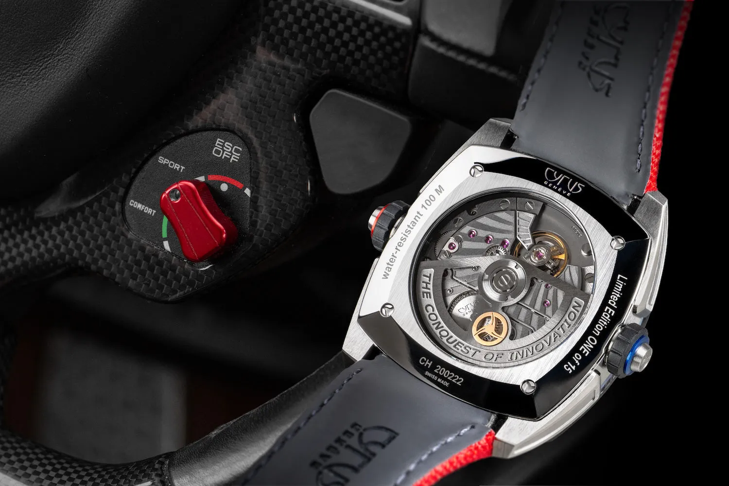 Cyrus Klepcys Dice Titanium Carbon Fiber Limited Edition