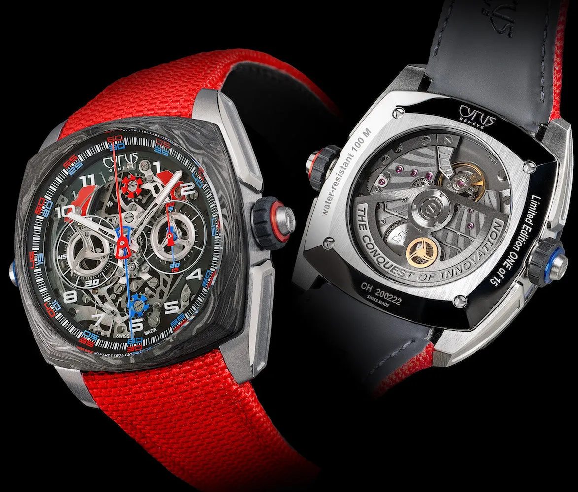 Cyrus Klepcys Dice Titanium Carbon Fiber Limited Edition