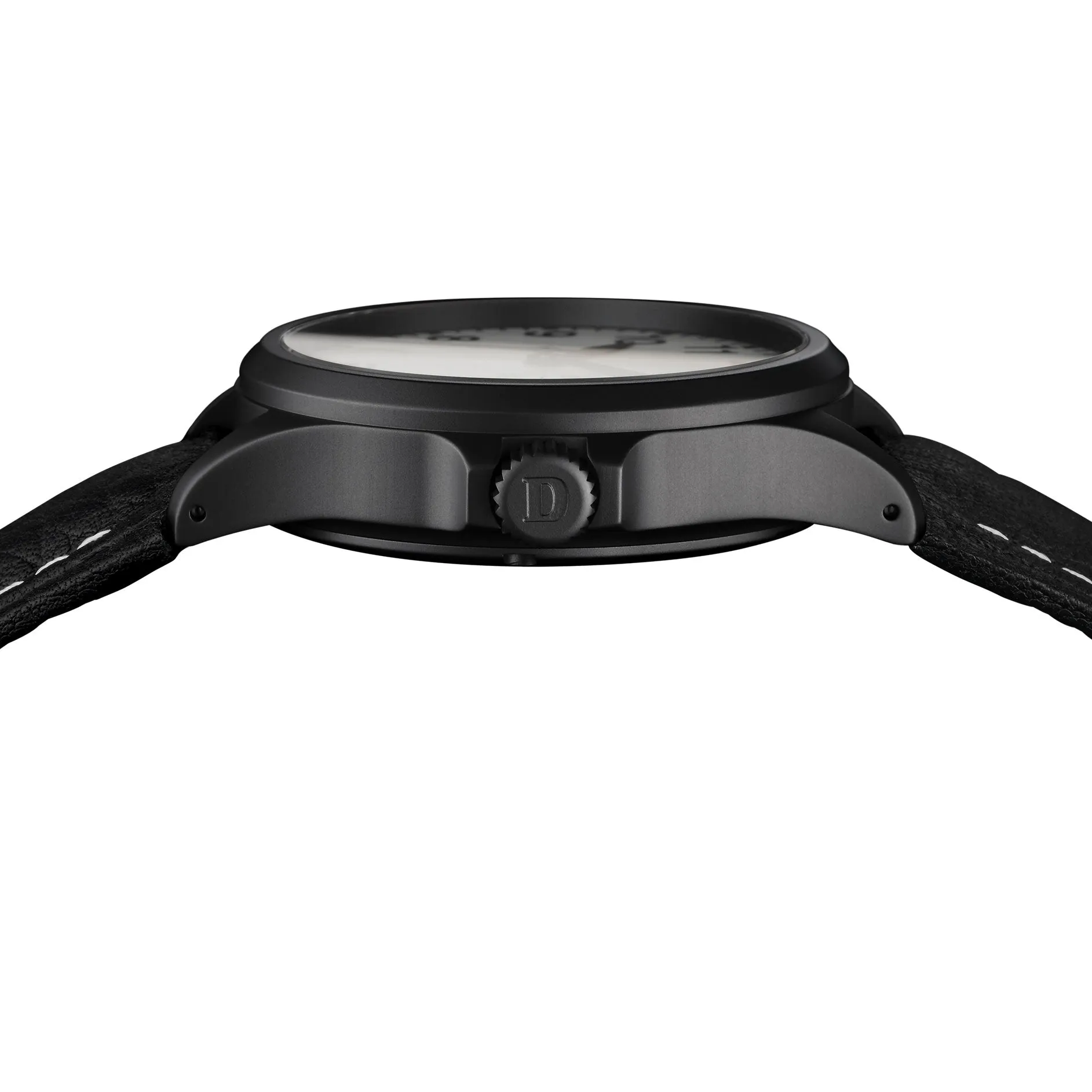 Damasko Watch DK37 Black Leather Pin