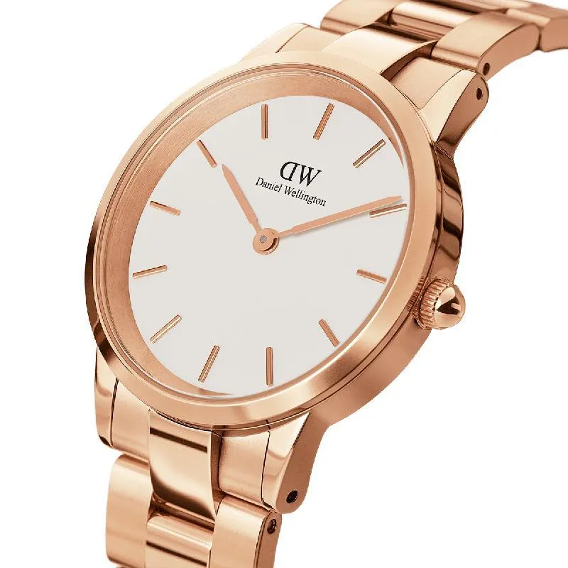Daniel Wellington Iconic Link Rose Gold Watch 32mm