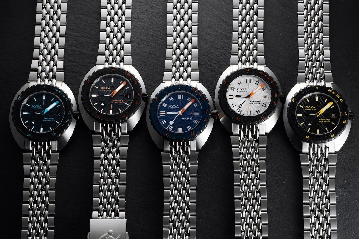 Doxa SUB 300 Beta Ceramic Steel Divingstar Bracelet