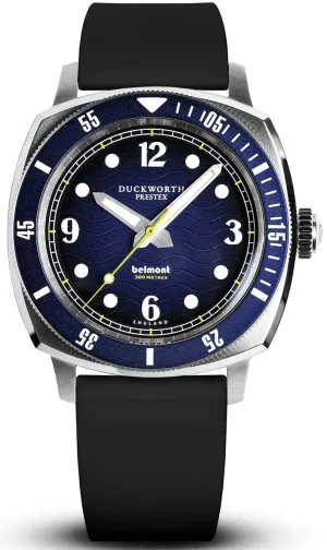 DP Watch Belmont Dive Blue Black Rubber