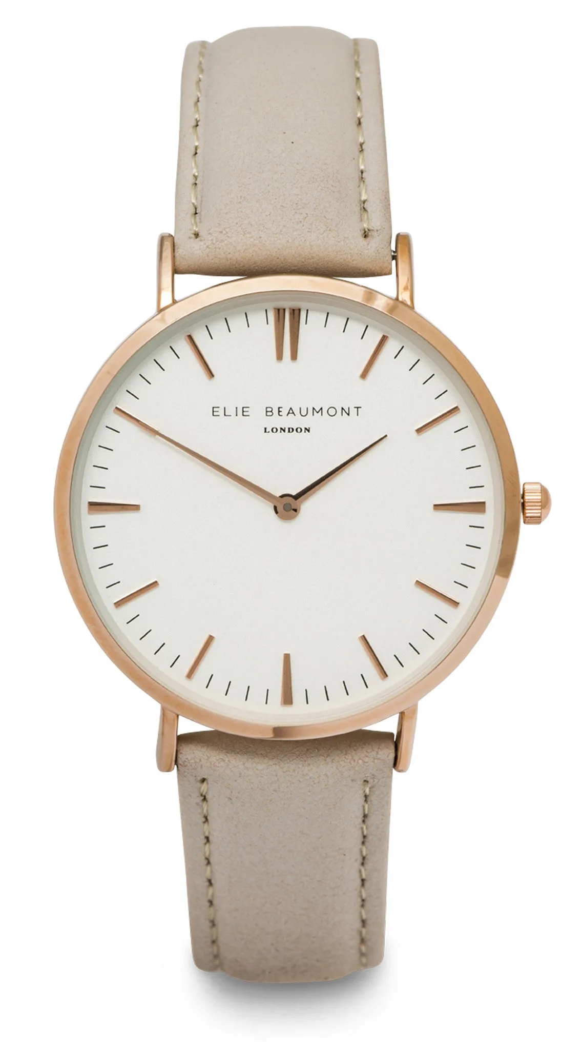 Elie Beaumont Oxford Small Ladies Watch - Brown Leather