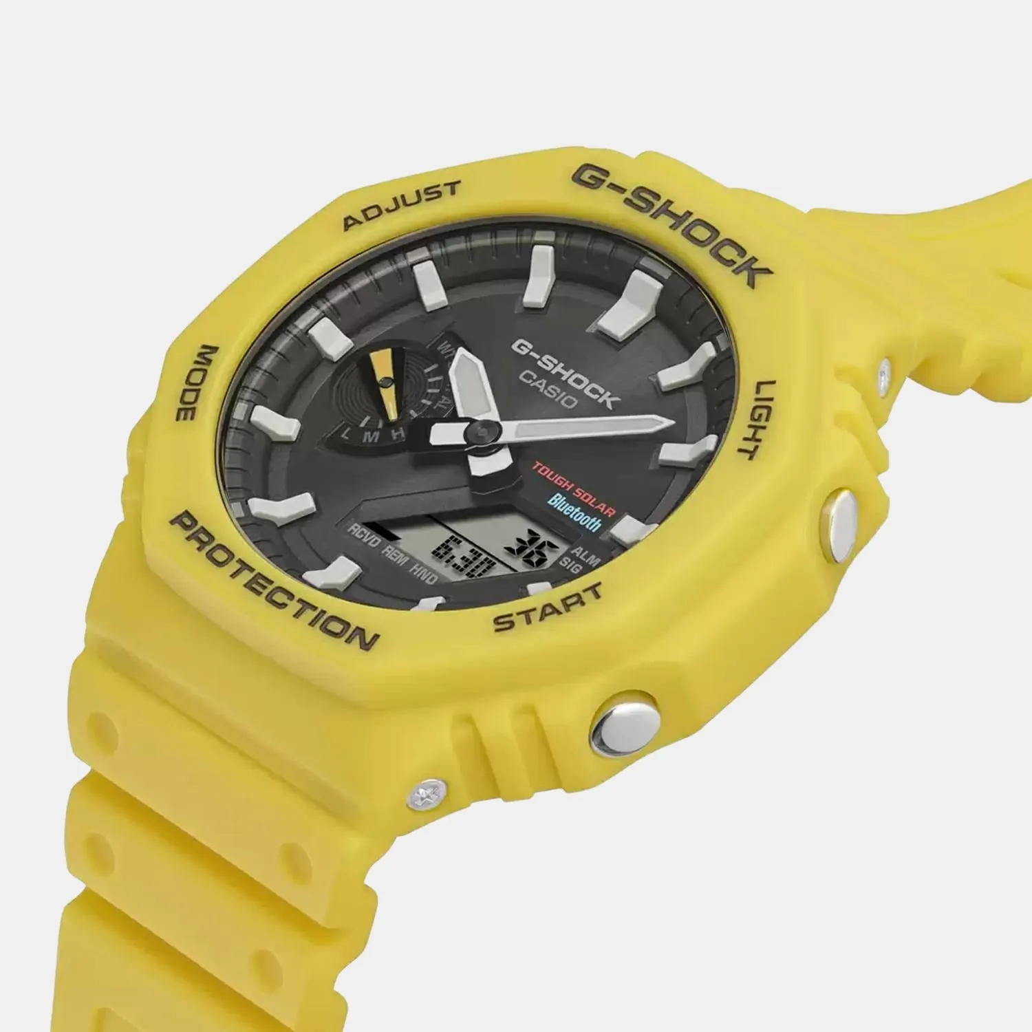 G-Shock Men's Black Dial Analog-Digital Resin Watch G1245 - GA-B2100C-9ADR