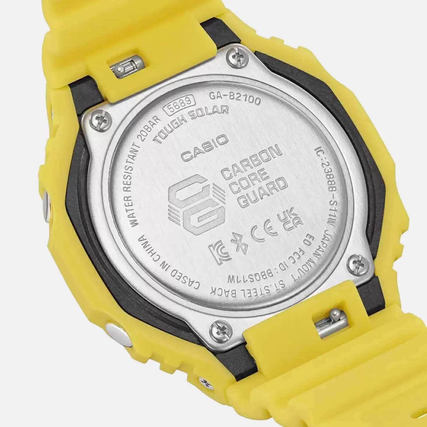G-Shock Men's Black Dial Analog-Digital Resin Watch G1245 - GA-B2100C-9ADR