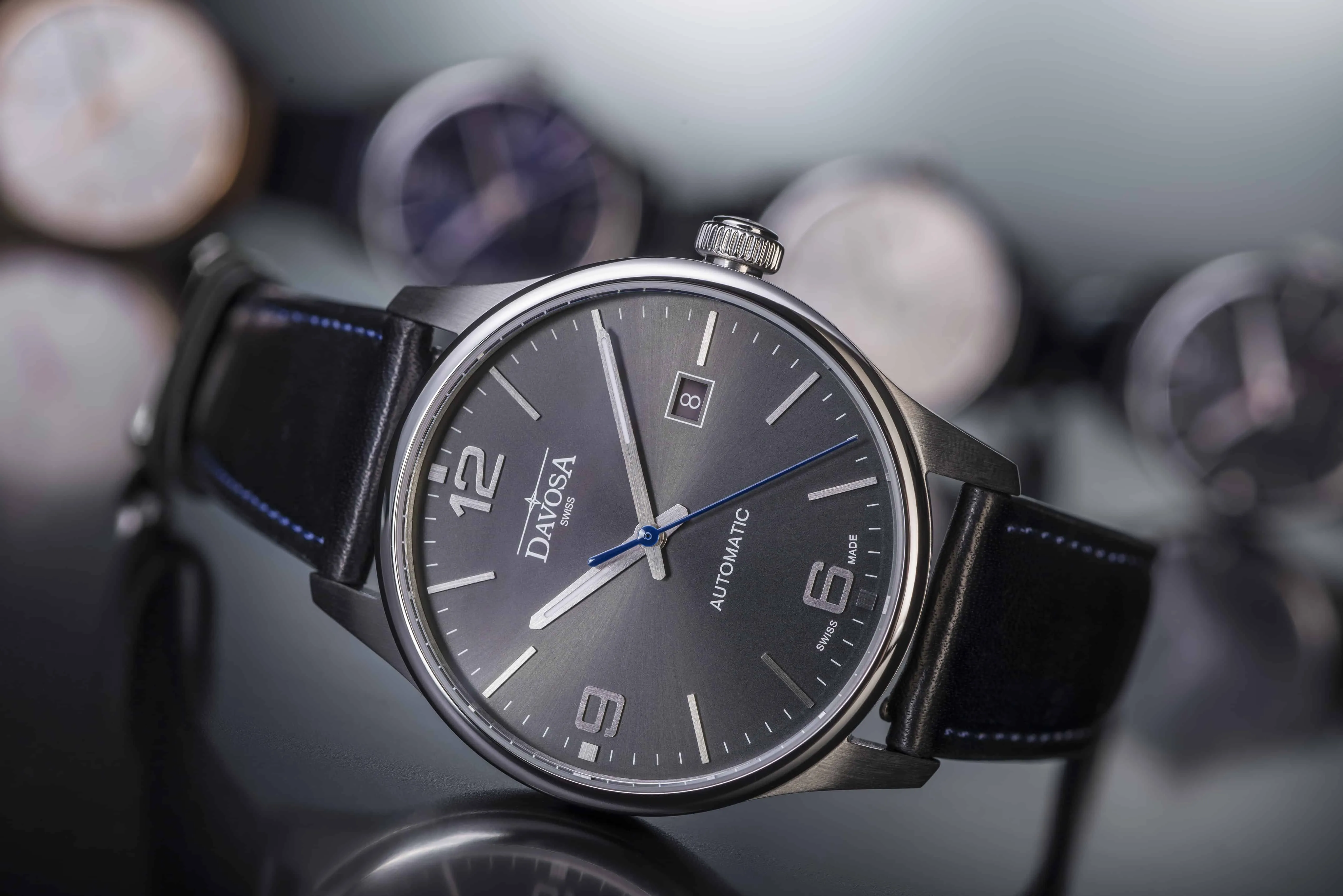 Gentleman Automatic 40mm Grey Executive Watch 16156694
