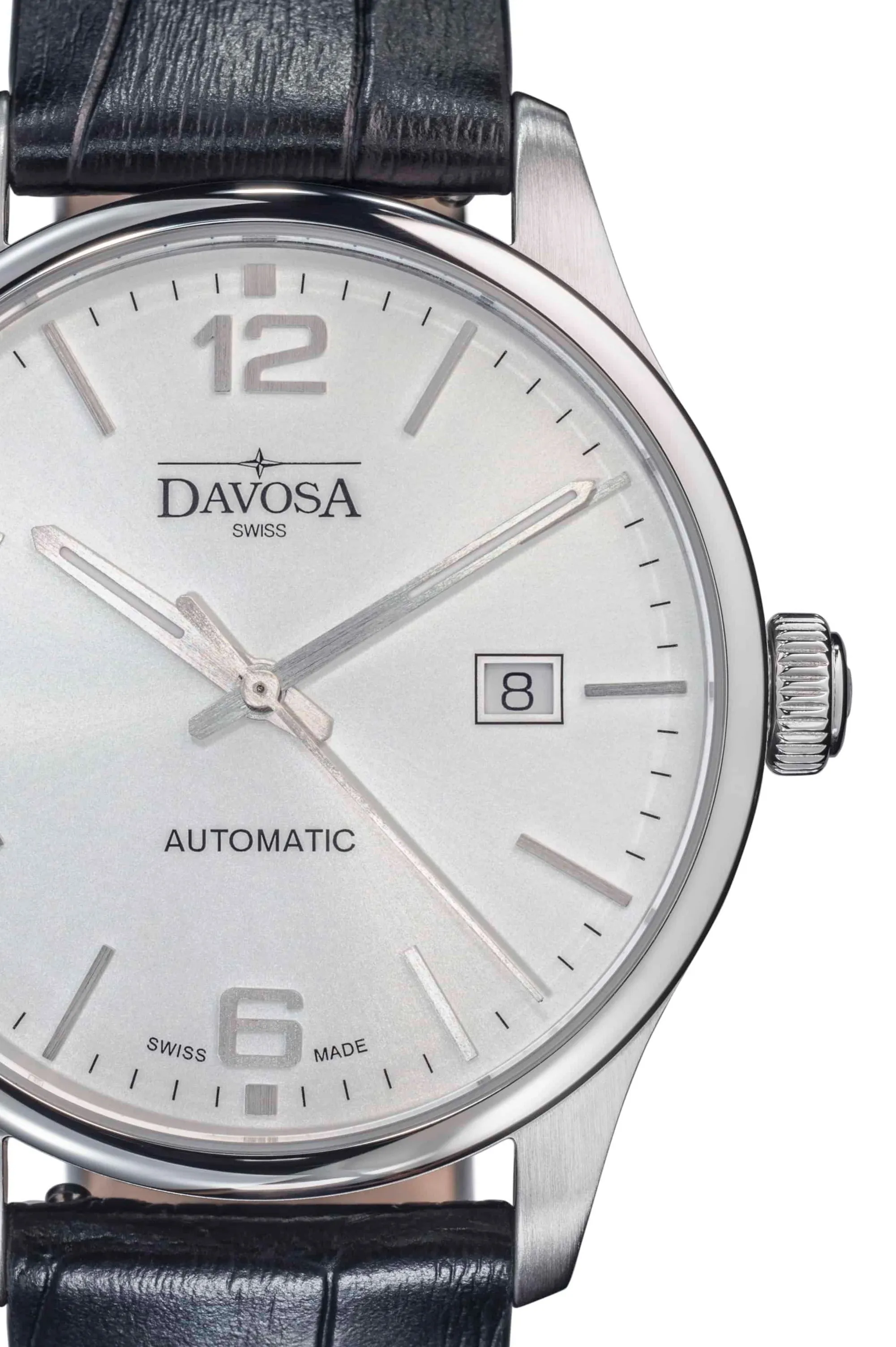 Gentleman Automatic 40mm White Black Executive Watch 16156614 OUTLET