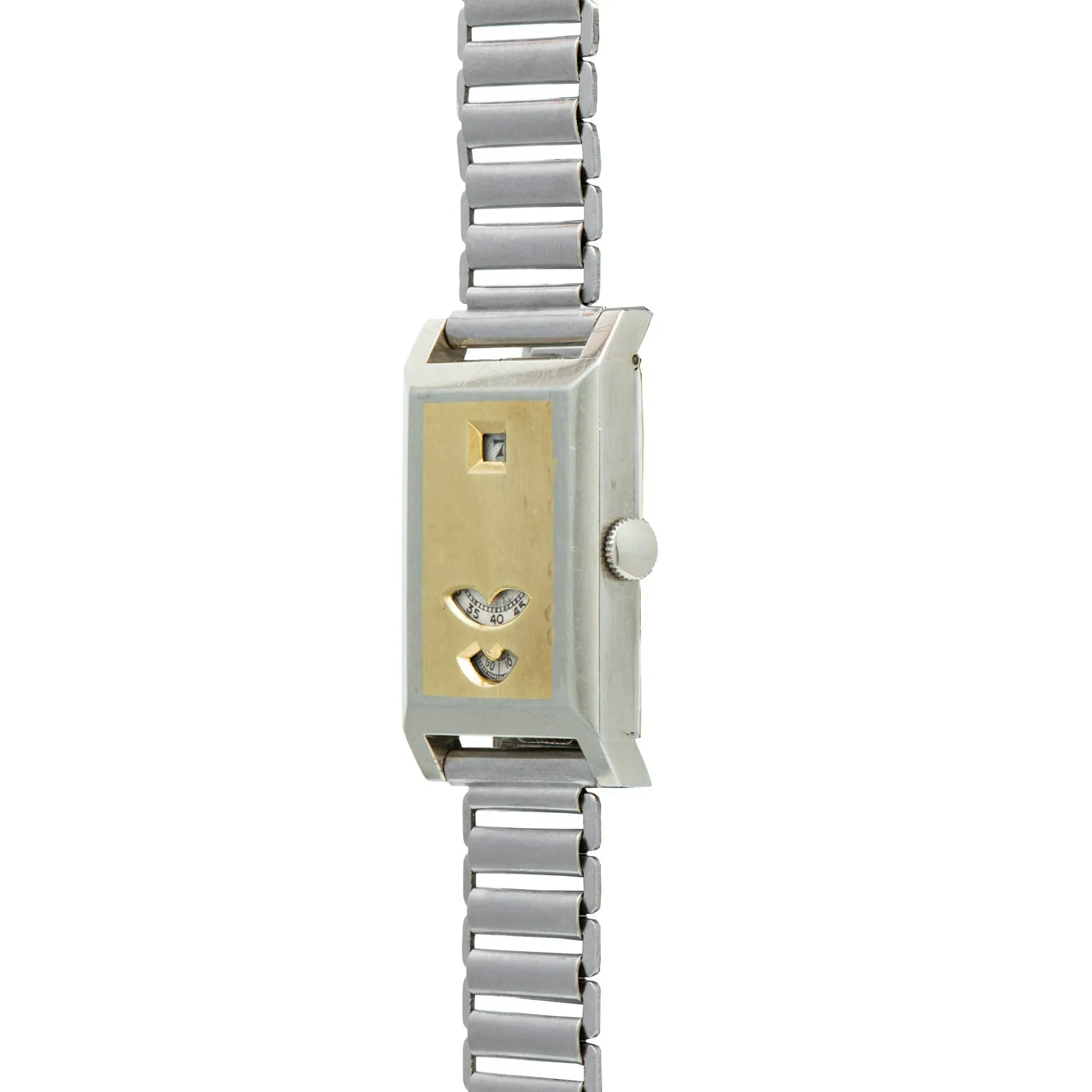 Glycine 'Jump Hour' 18k Two-Tone
