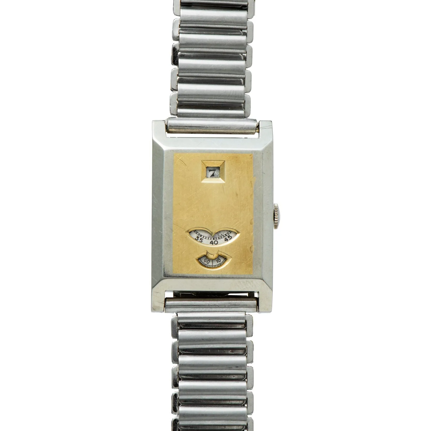 Glycine 'Jump Hour' 18k Two-Tone