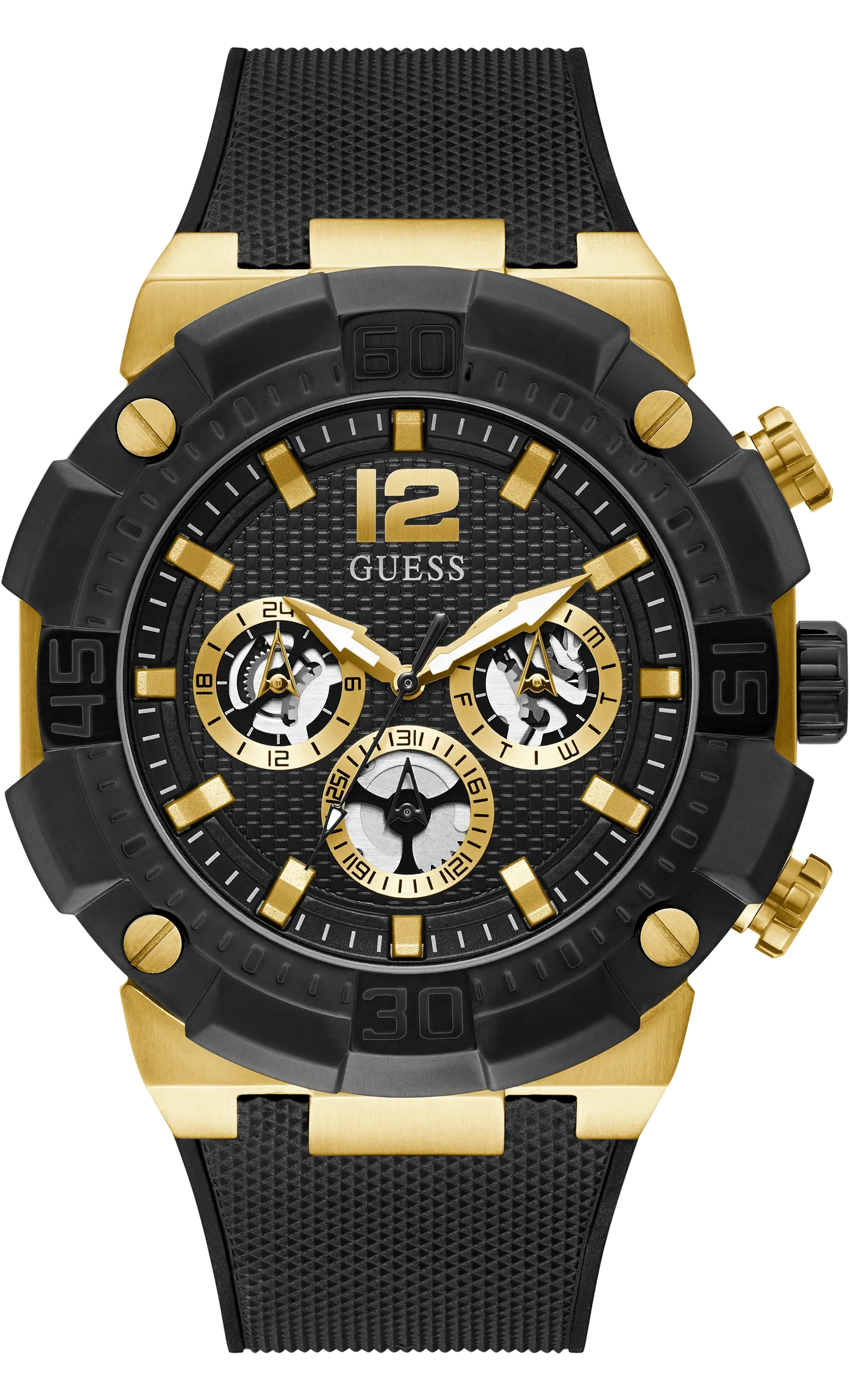 Guess Analog Black Dial Men's Watch - GW0264G3