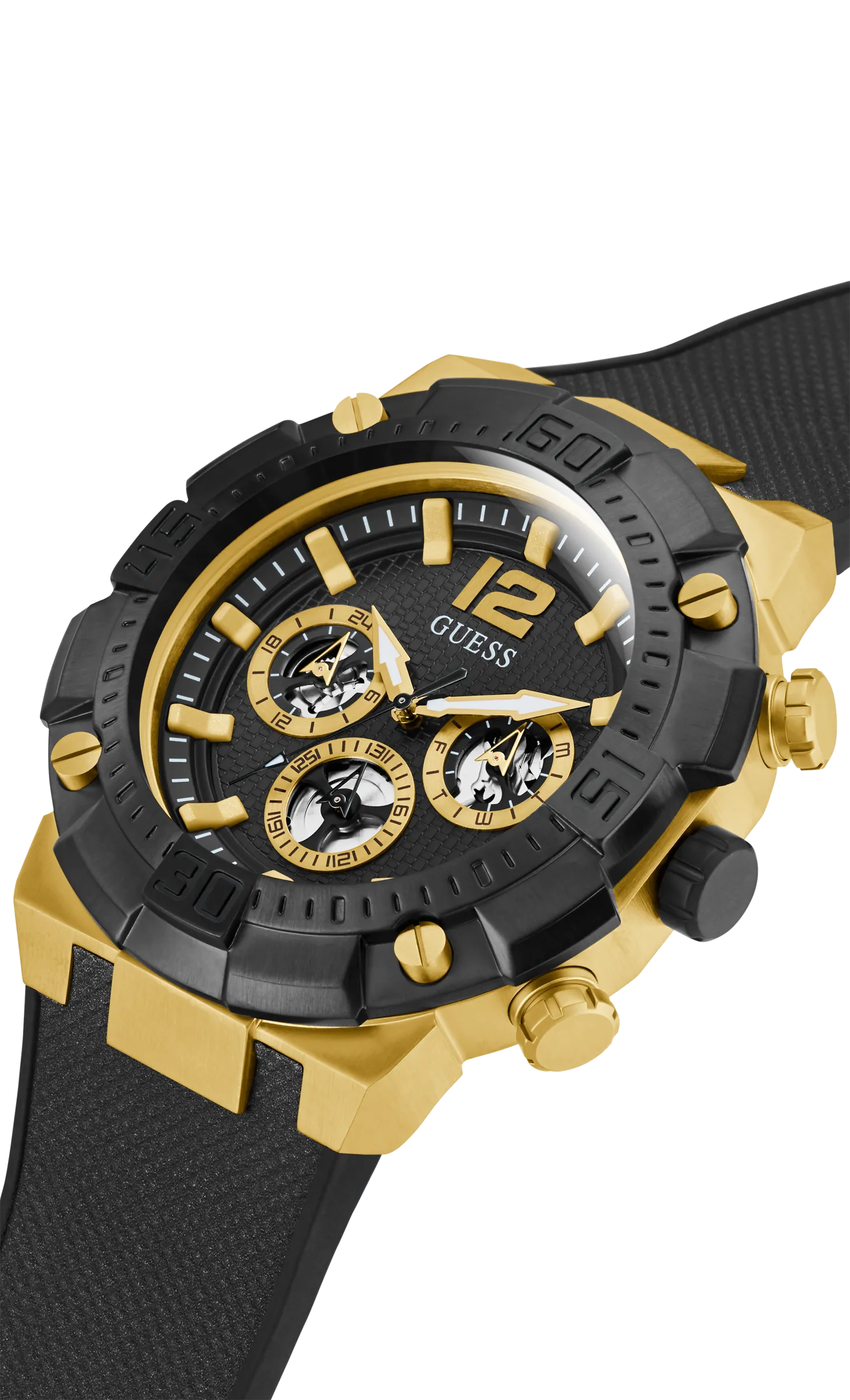 Guess Analog Black Dial Men's Watch - GW0264G3