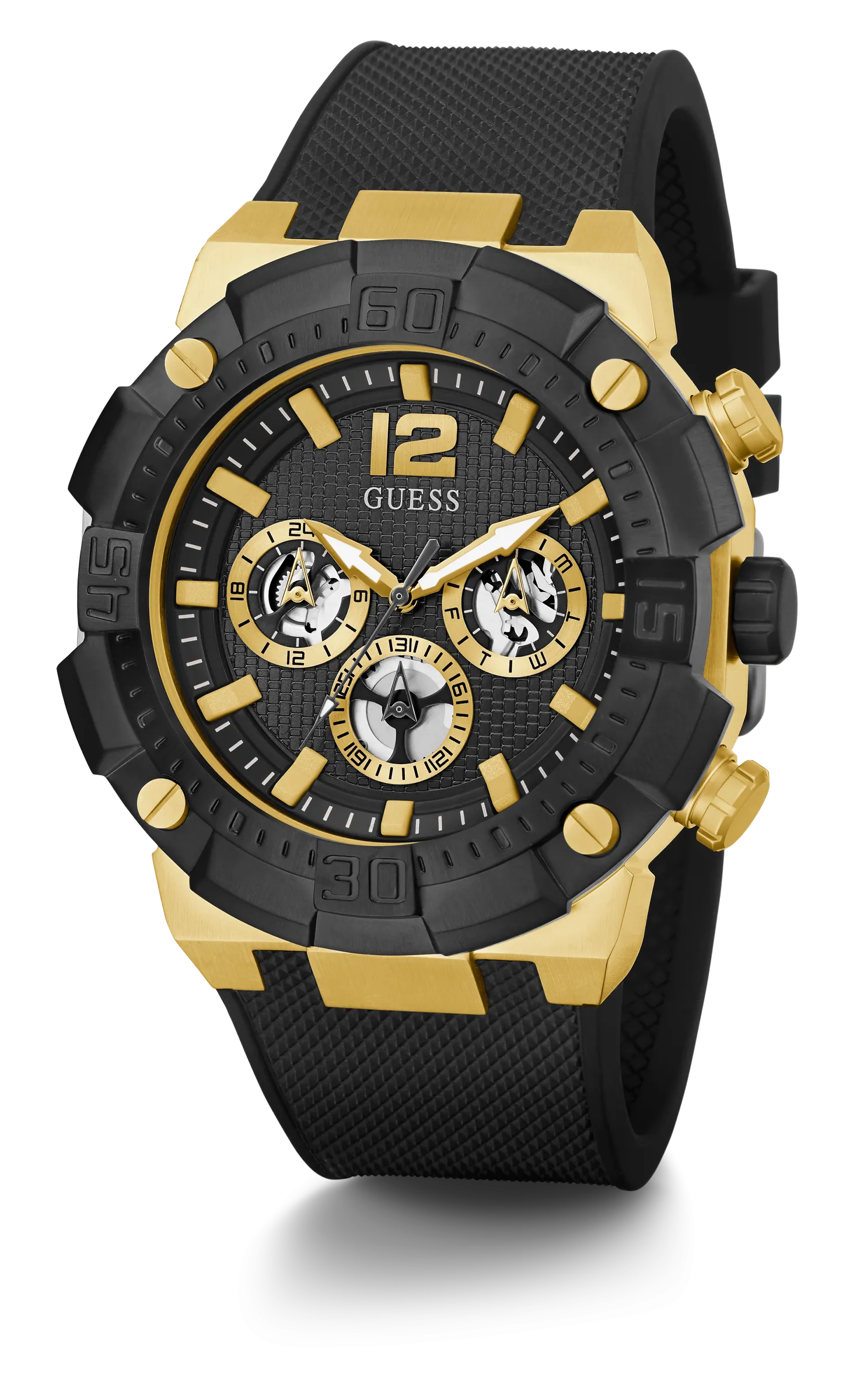Guess Analog Black Dial Men's Watch - GW0264G3