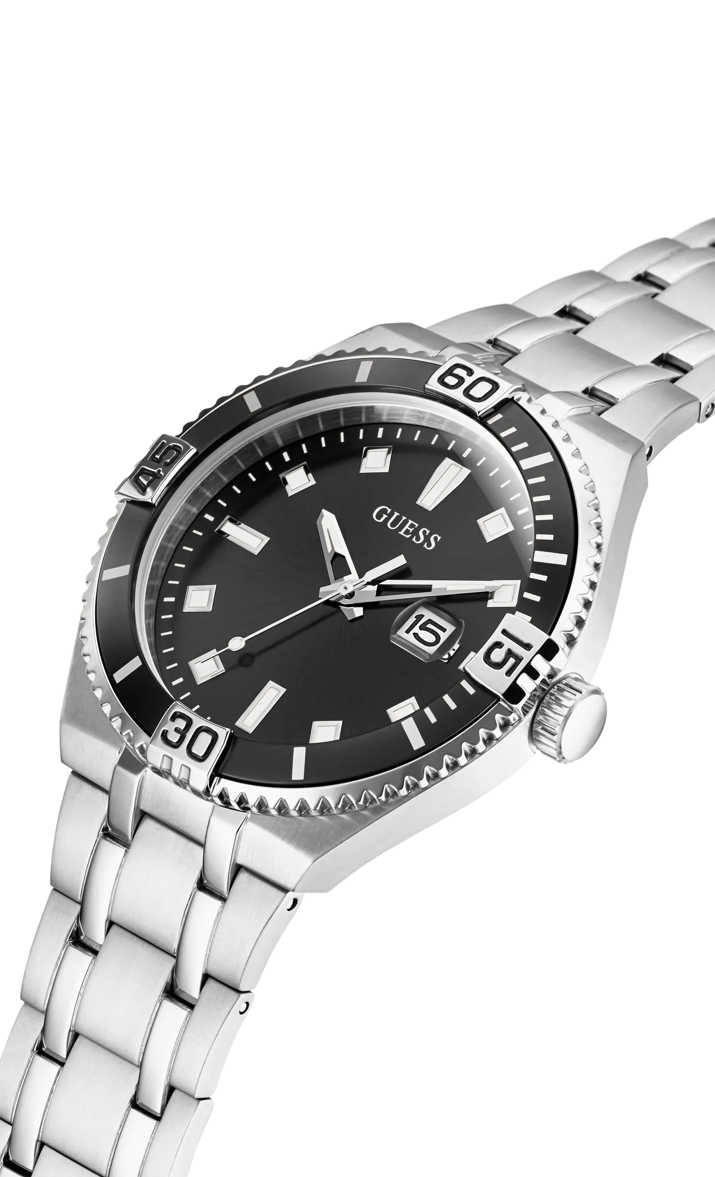 Guess Analog Black Dial Men's Watch - GW0330G1
